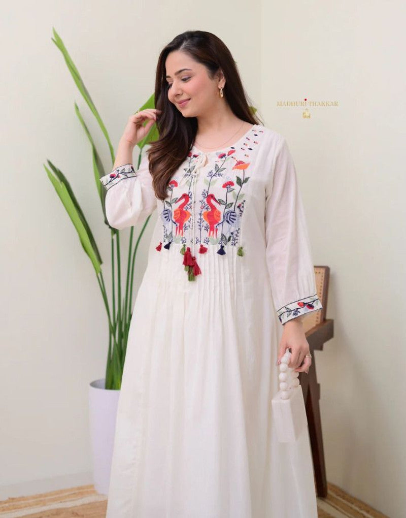 Khadi cotton kurti set