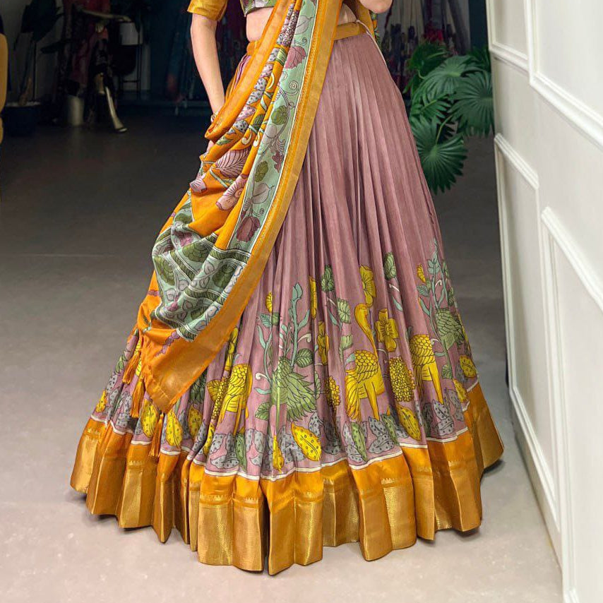 Traditional Chaniya Choli with Matching Blouse & Dupatta