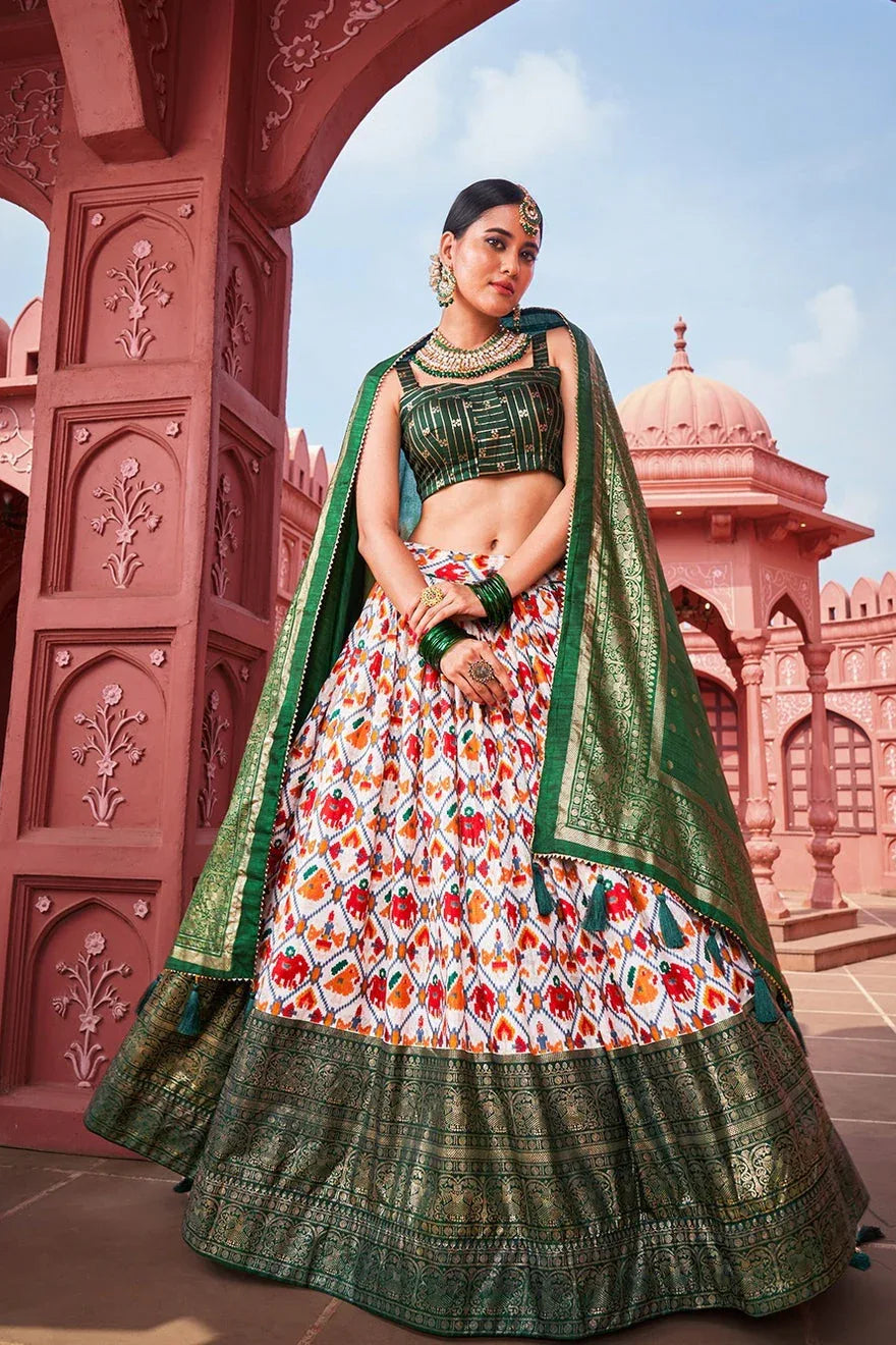 Ready to Wear Lehenga Choli with Semi Gajji Dupatta