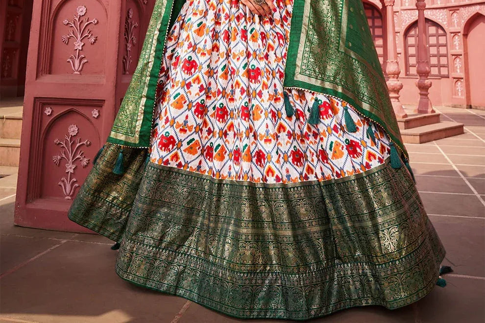 Ready to Wear Lehenga Choli with Semi Gajji Dupatta