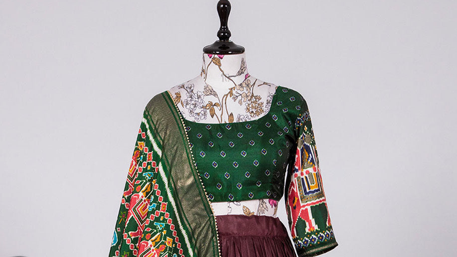 Navratri Chaniya Choli with Semi Gajji Dupatta