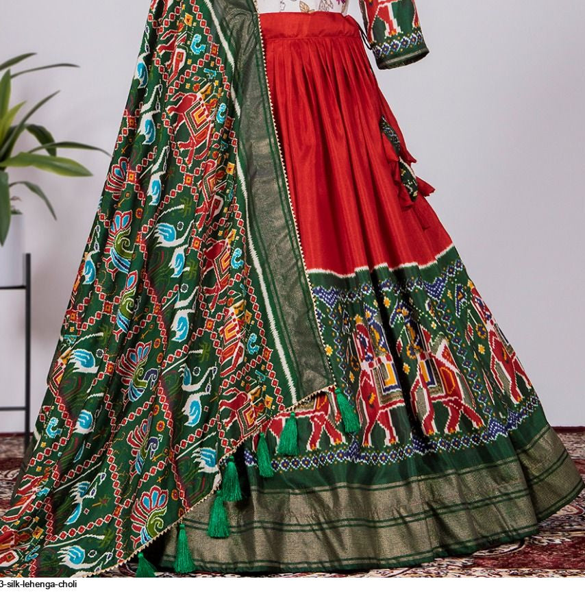 Garba Chaniya Choli with Semi Gajji Dupatta